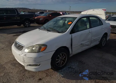 2008 Toyota Corolla S z USA, uszkodzony, nr VIN 1NXBR32E18Z961540